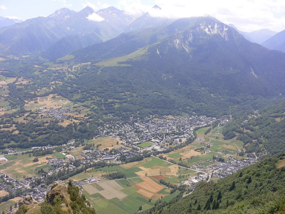 View of Saint-Lary-Soulan