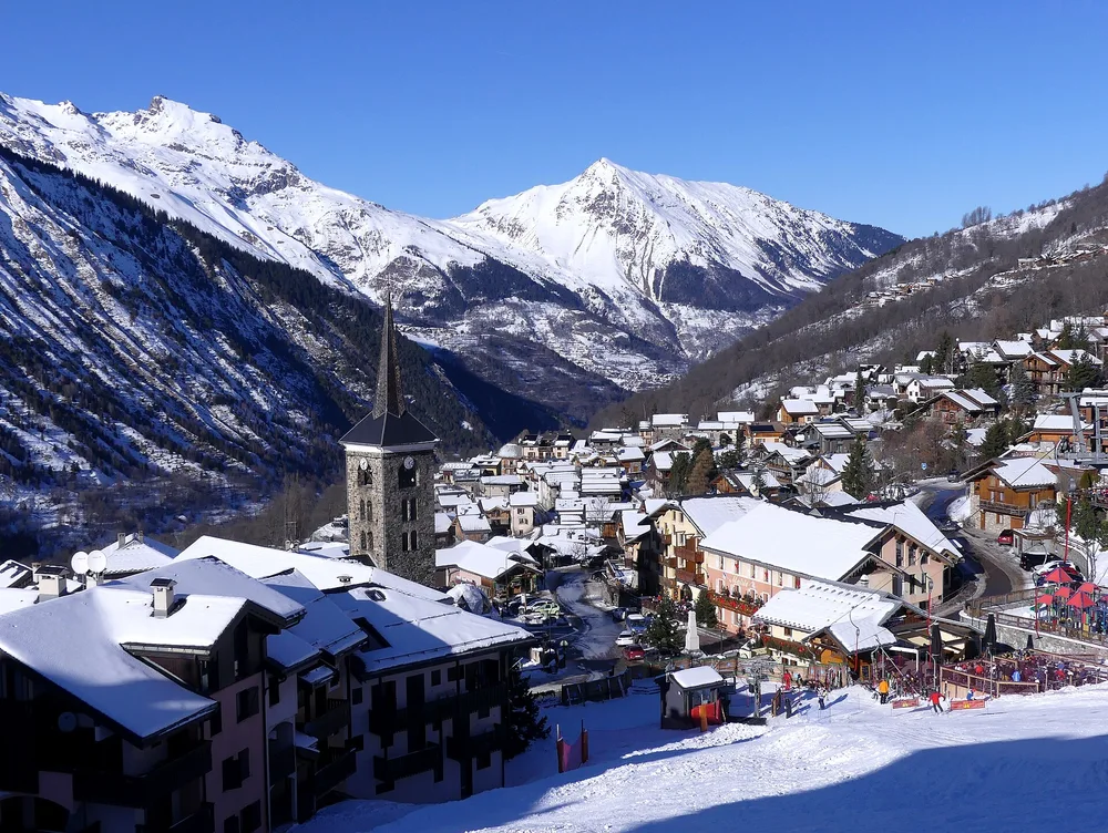 View of Saint-Martin-De-Belleville