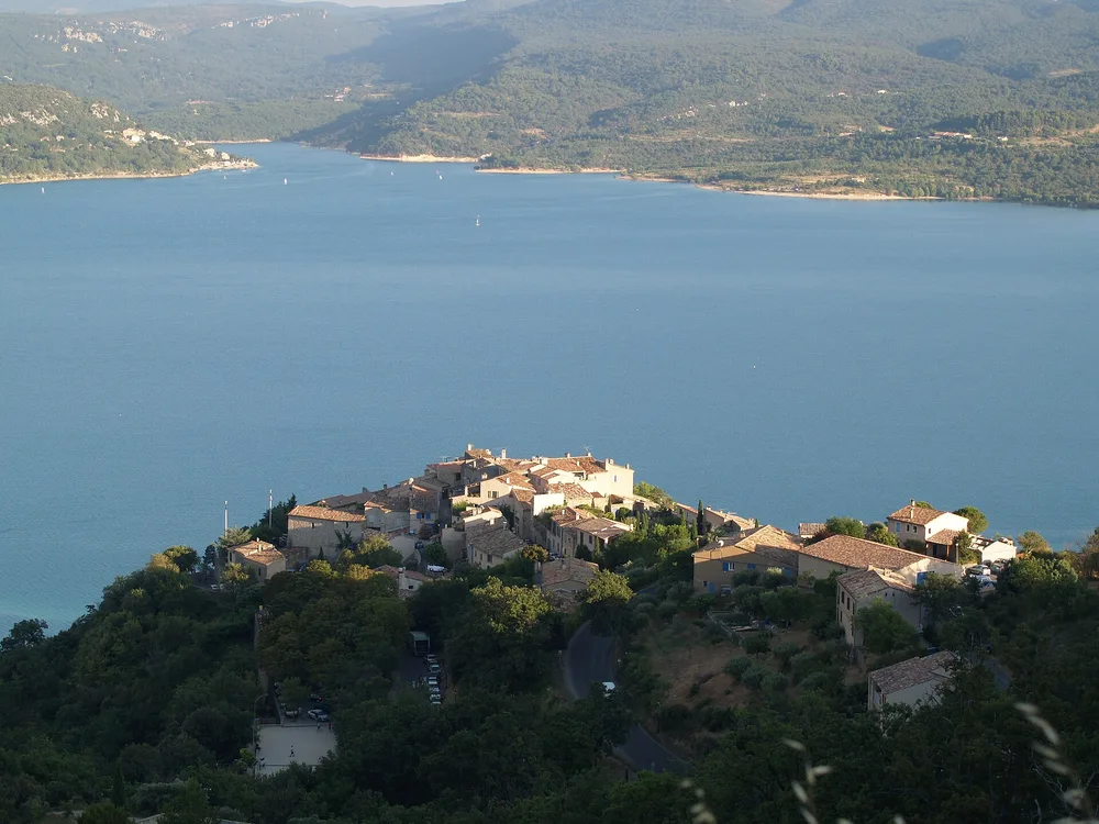 View of Sainte-Croix-De-Verdon