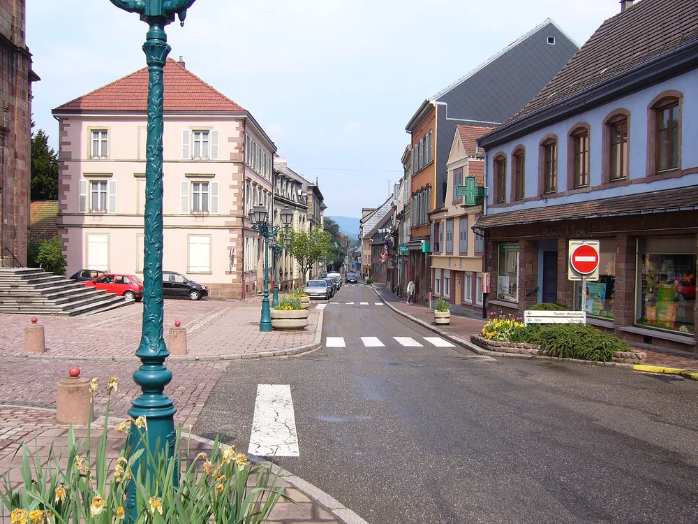 View of Sainte-Marie-Aux-Mines