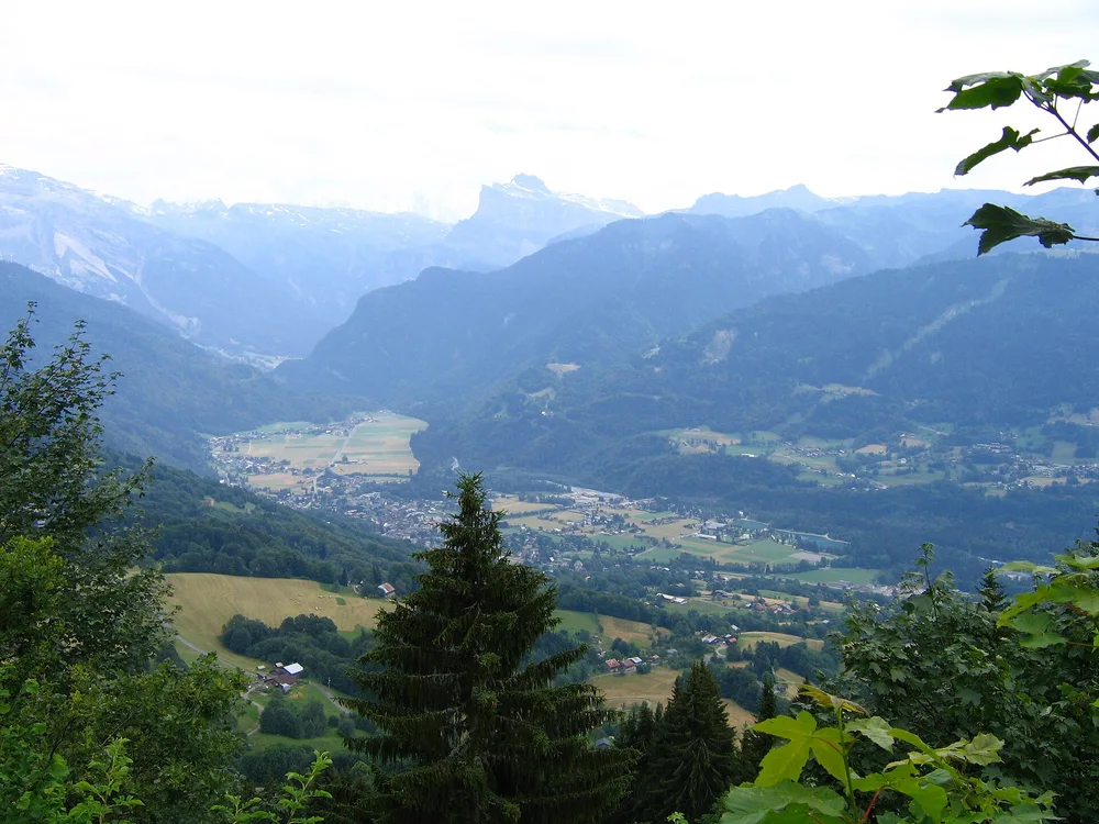 View of Samoëns