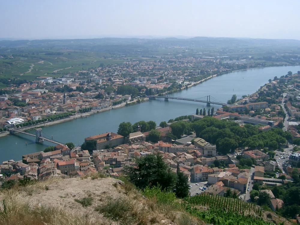 View of Tournon-Sur-Rhône