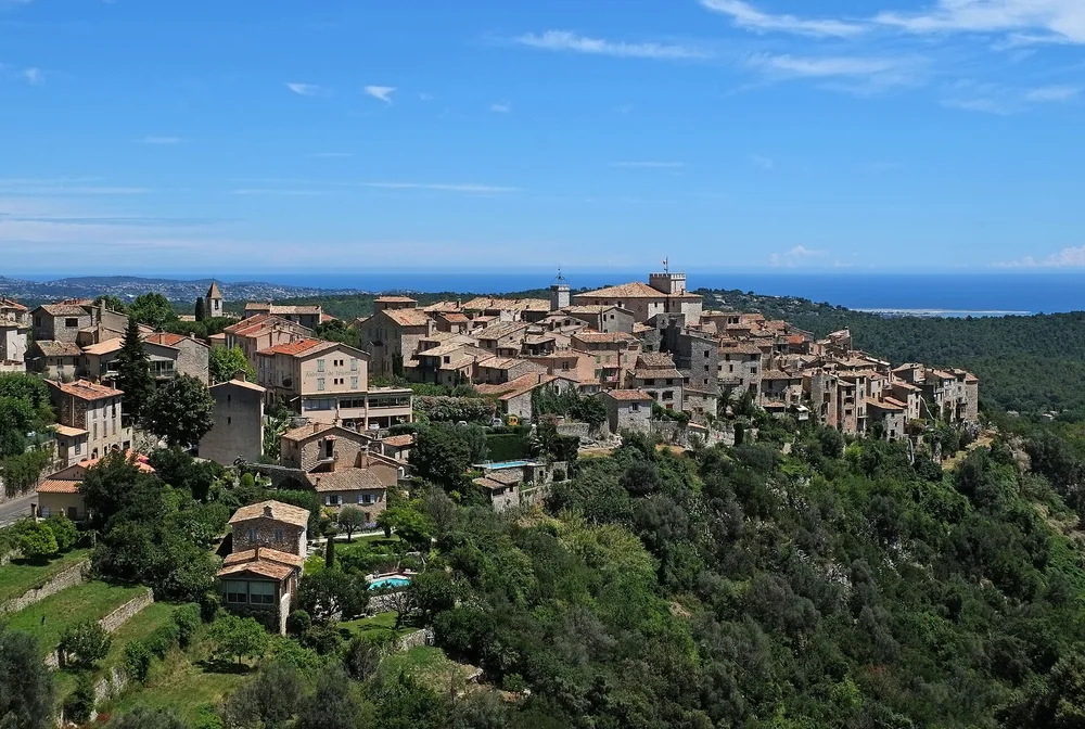 View of Tourrettes-Sur-Loup