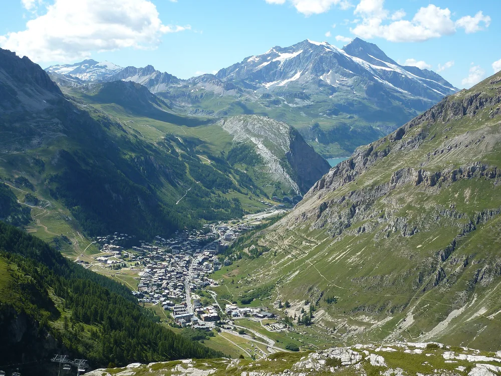 View of Val DʼIsère