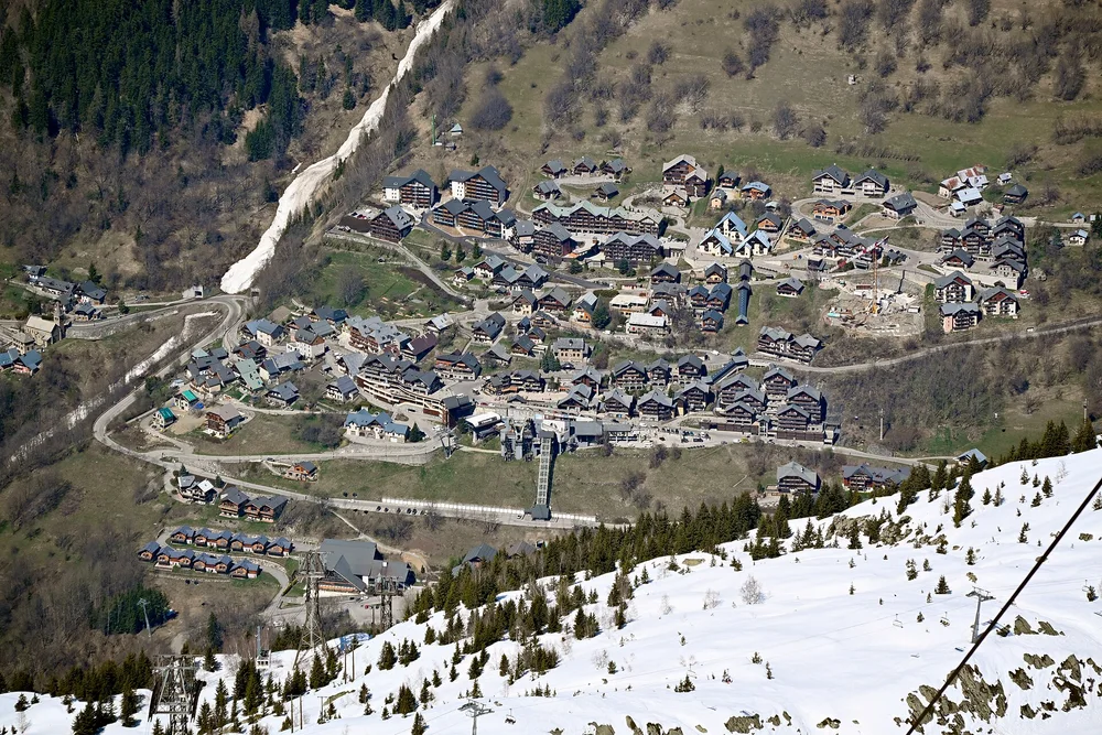 View of Vaujany