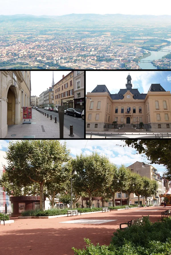 View of Villefranche-Sur-Saône