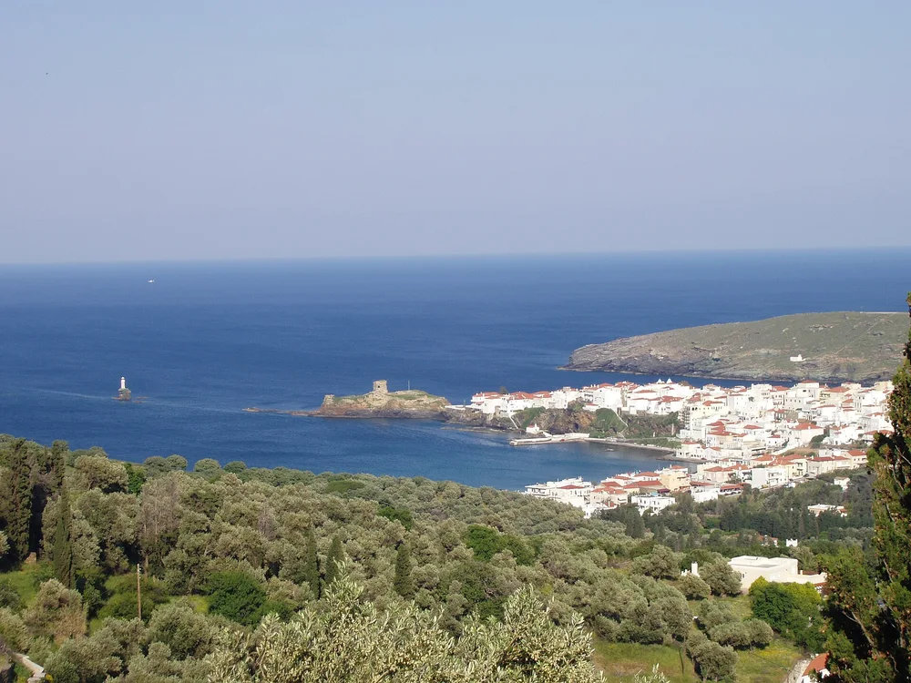 View of Andros