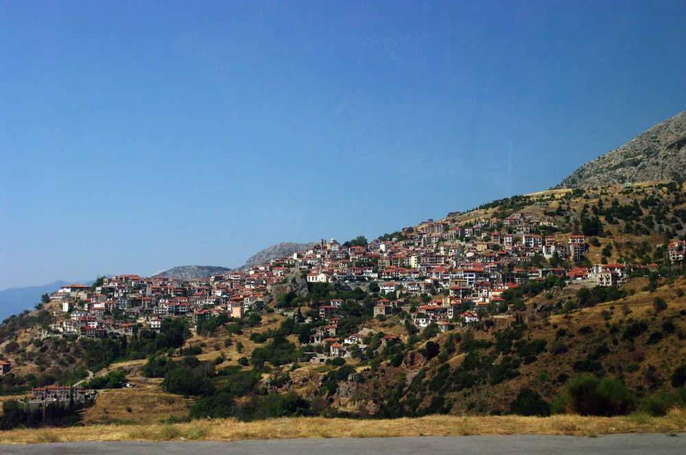 View of Arachova