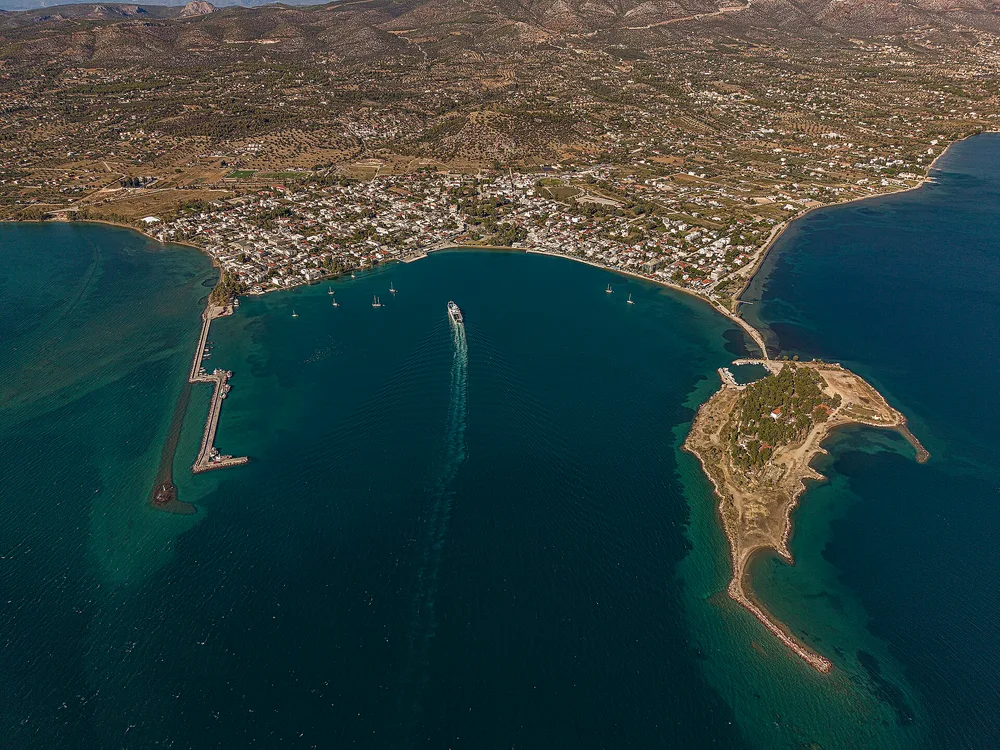 View of Eretria
