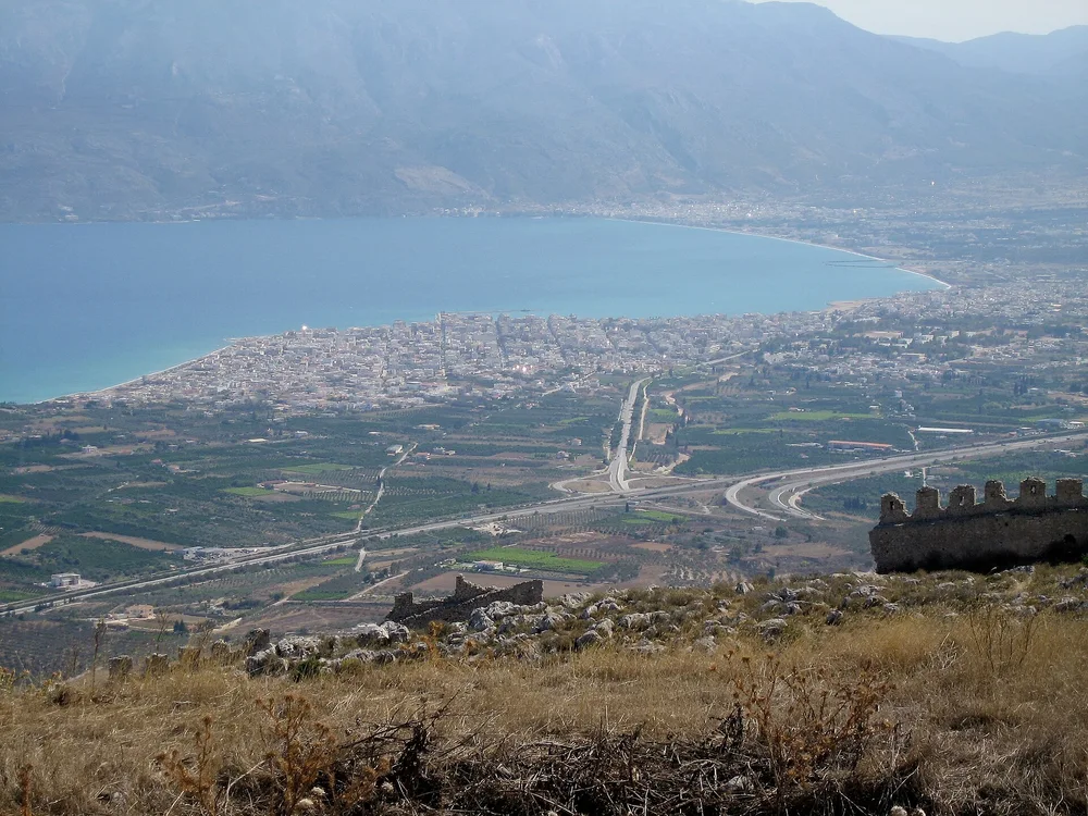 View of Korinthos