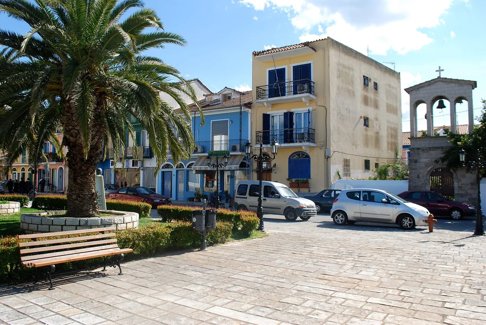 View of Lefkada Town