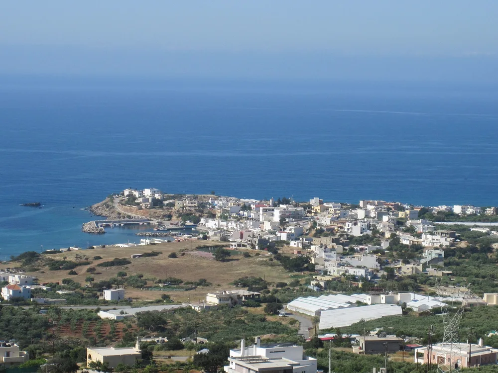 View of Makry Gialos