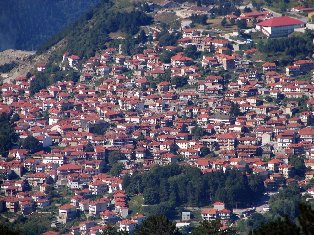 View of Metsovo