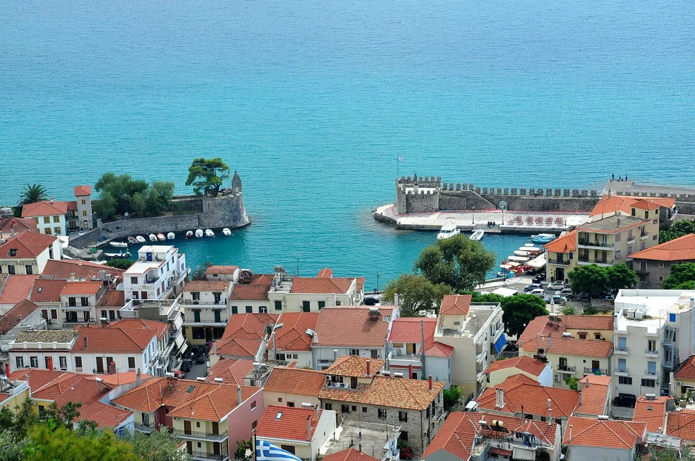 View of Nafpaktos