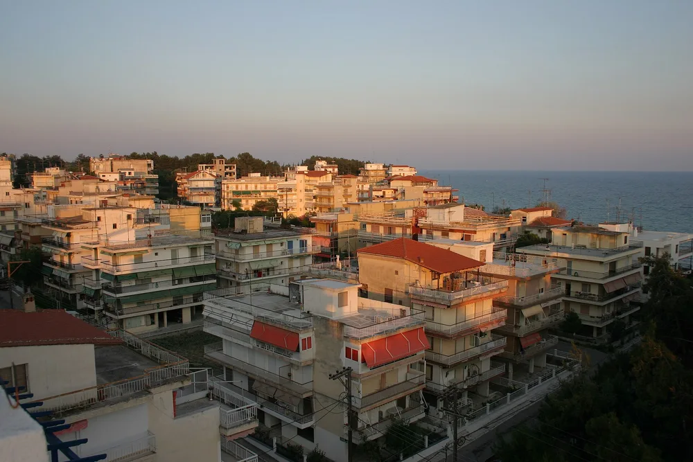 View of Nea Kalikratia