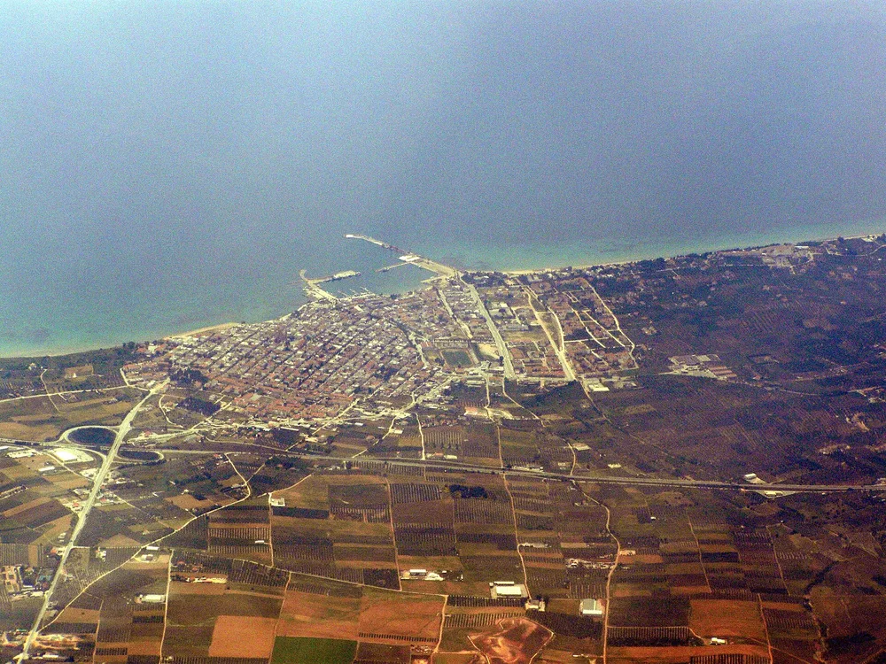 View of Nea Moudania