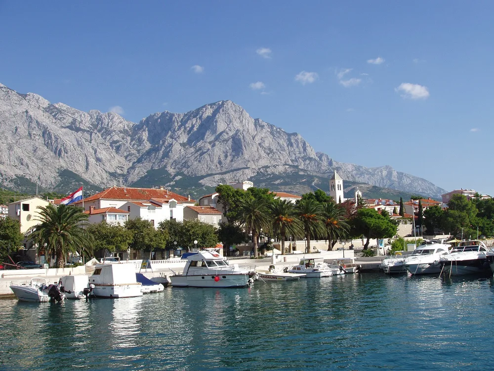 View of Baška Voda