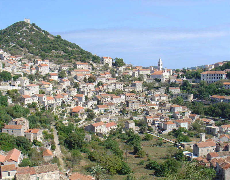 View of Lastovo