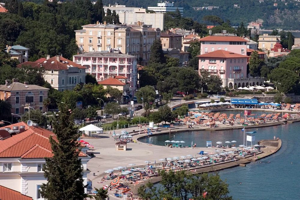 View of Opatija