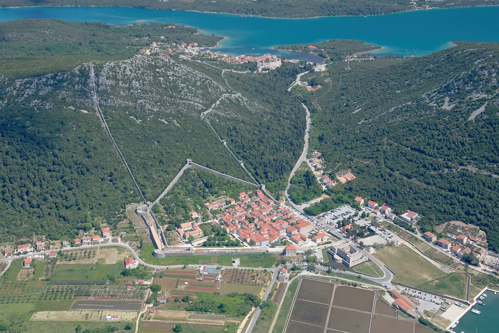 View of Ston
