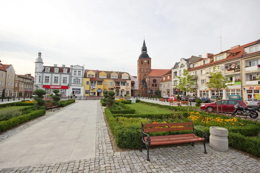 View of Biskupiec