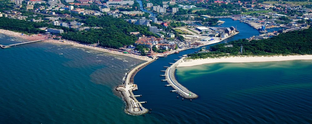 View of Kołobrzeg