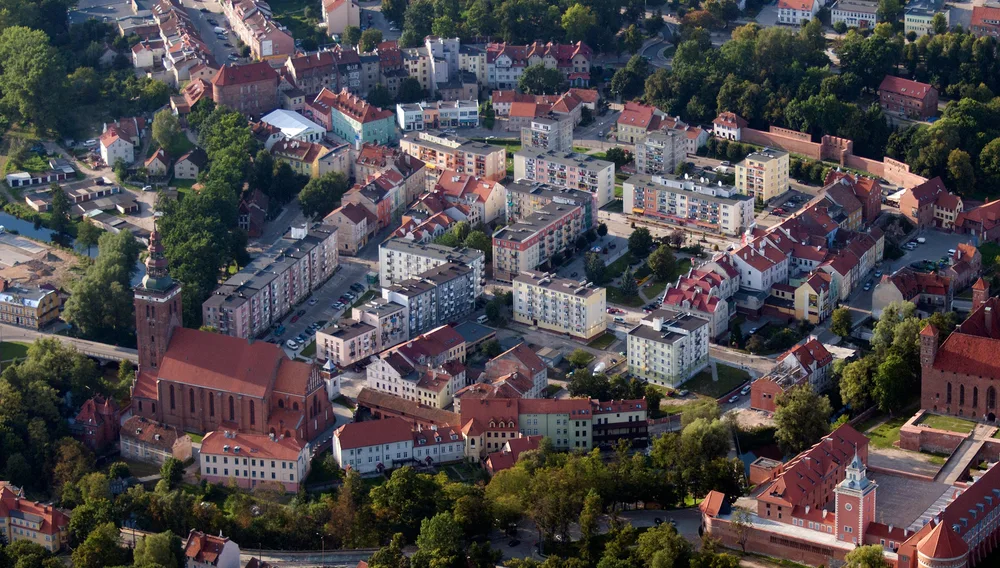View of Lidzbark Warmiński