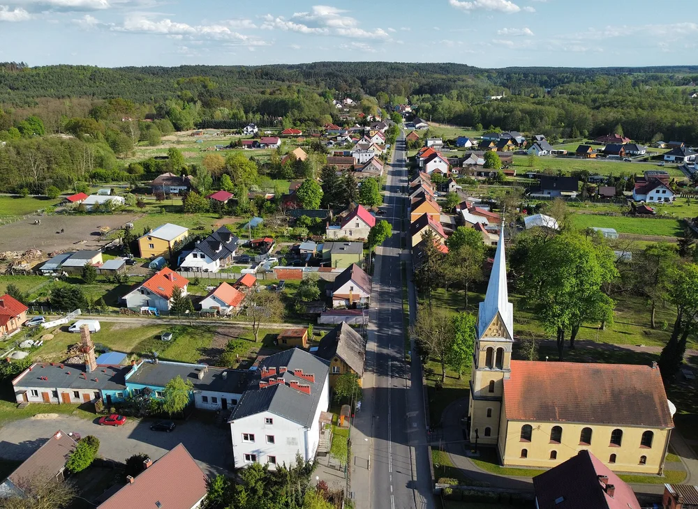 View of Lubrza