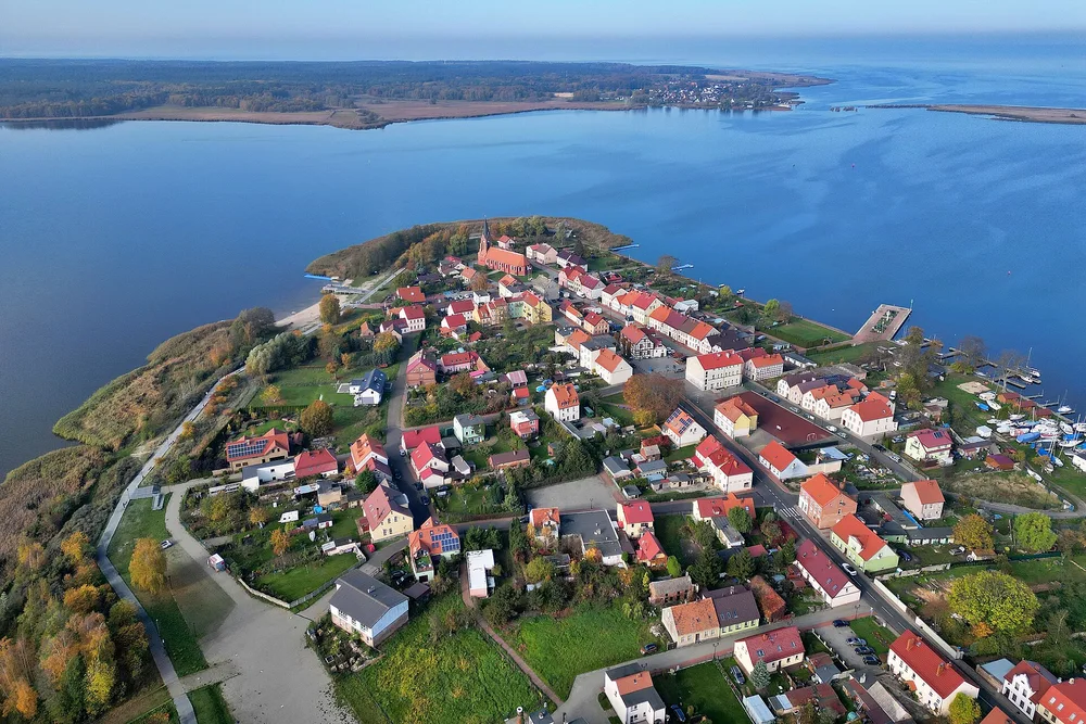 View of Nowe Warpno