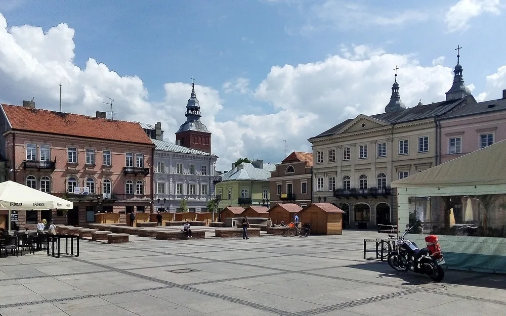 View of Piotrków Trybunalski