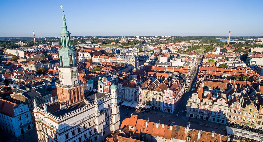 View of Poznań