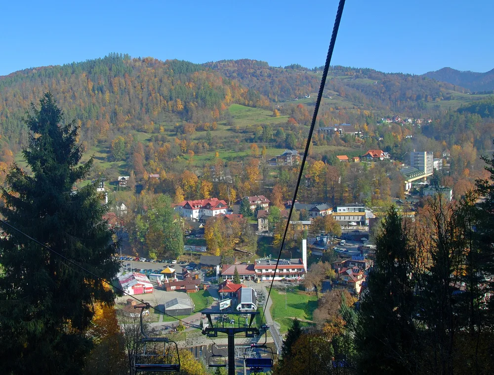 View of Szczawnica