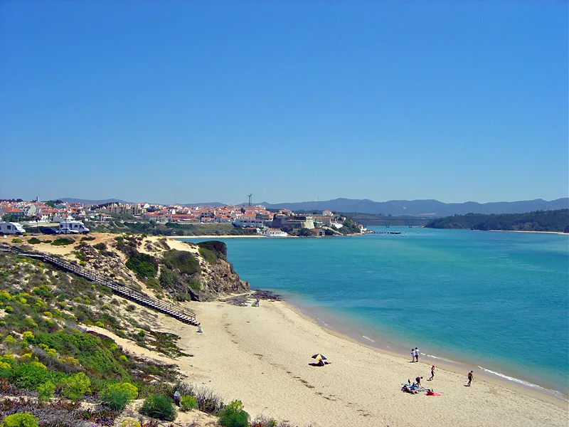 View of Vila Nova de Milfontes