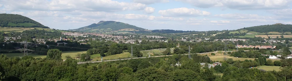 View of Abergavenny