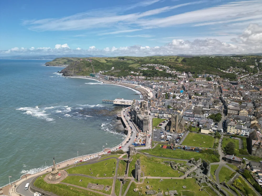 View of Aberystwyth