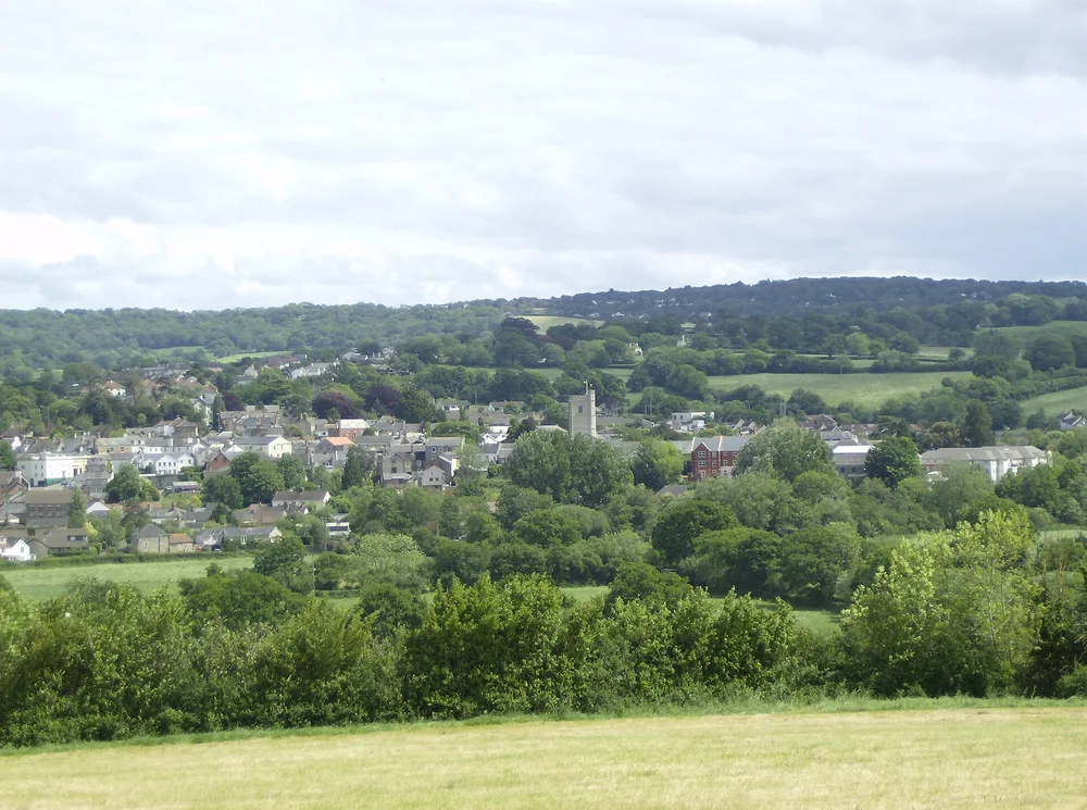 View of Axminster