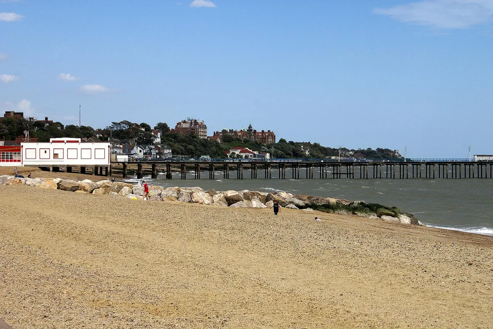 View of Felixstowe