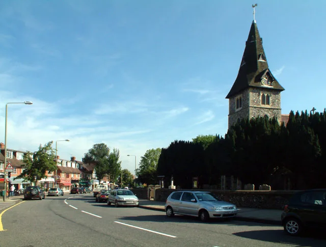View of Hayes