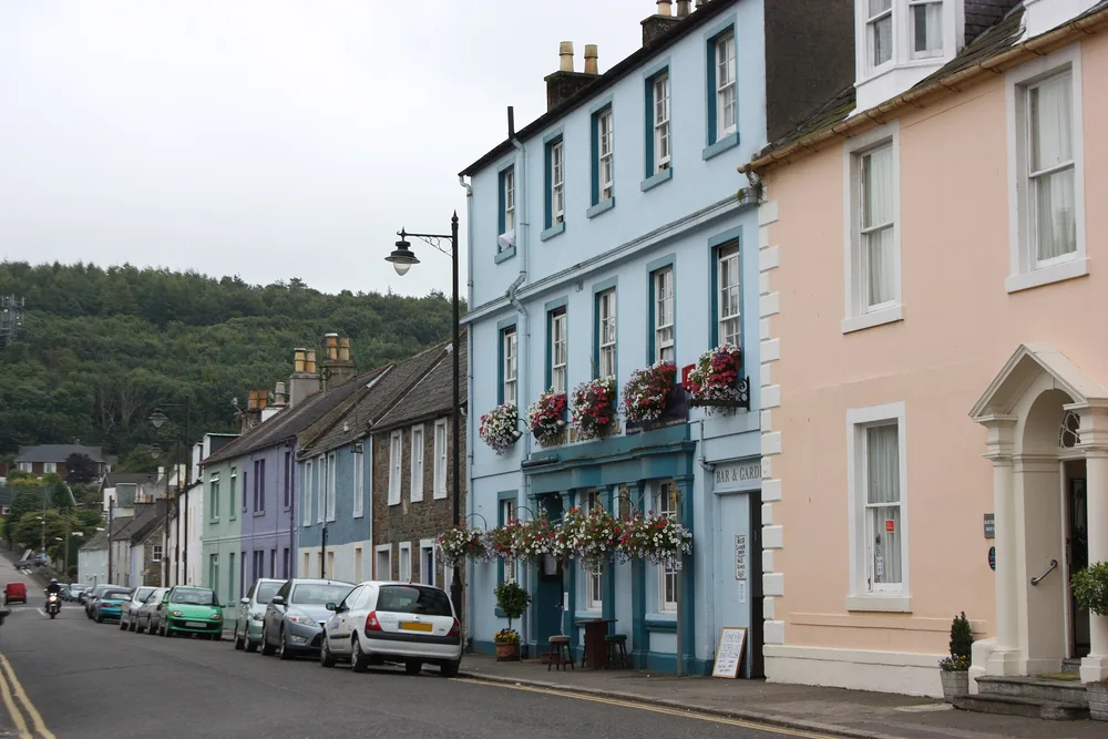 View of Kirkcudbright