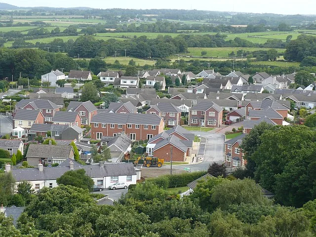 View of Llanfairpwllgwyngyll
