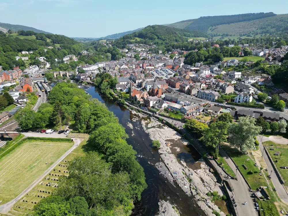 View of Llangollen