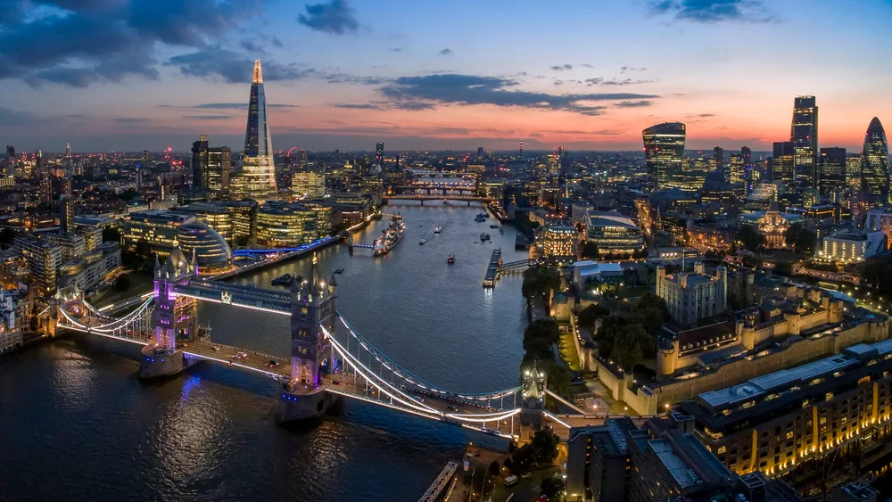 View of London