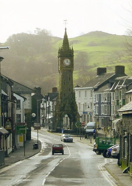 View of Machynlleth