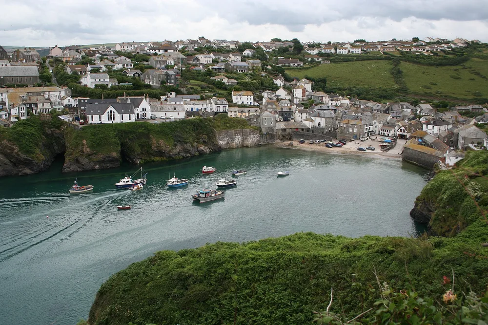 View of Port Isaac