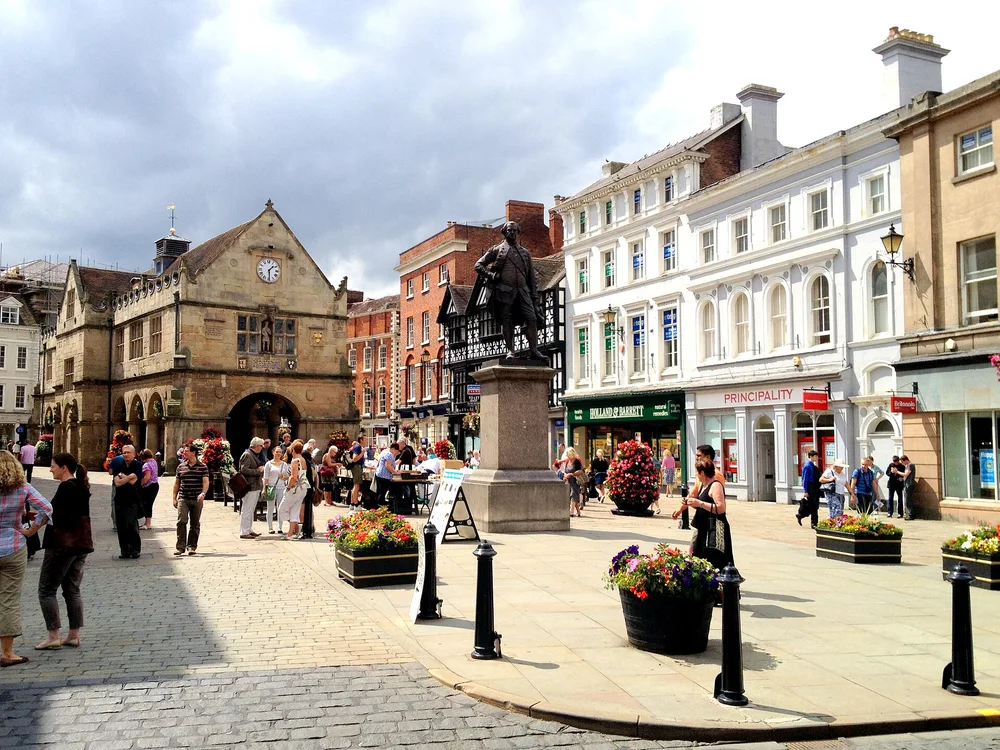 View of Shrewsbury