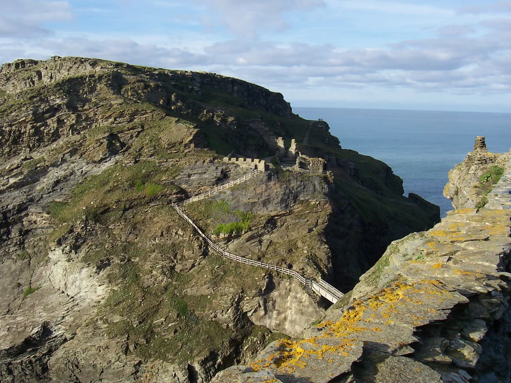 View of Tintagel
